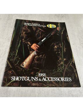 1991 MOSSBERG SHOTGUNS AND ACCESSORIES CATALOG,  MKII SEMI - AUTO